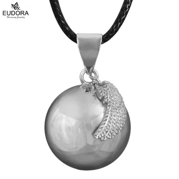 

Fashion Copper Angel Wing Pendant Sounds Necklace Mexican Bola Pendant Baby Caller For Pregnant Women N14NB232