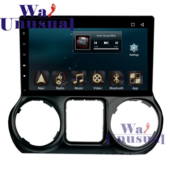

WANUSUAL 10.1" Quad Core 32G 2G RAM Android 6.0 Car Radio Player For Jeep Wrangler 2015 2016 GPS Navigation With BT WIFI 3G Maps
