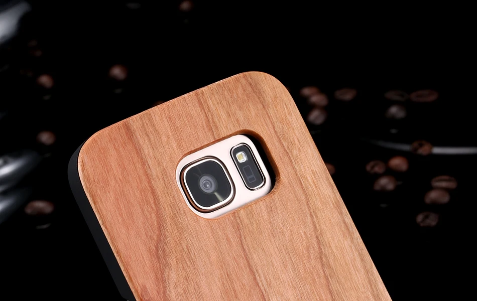 For Samsung Galaxy S8 Plus Real Wooden Case For Samsung S8 Galaxy S7 S6 Edge Back Cover  (15)