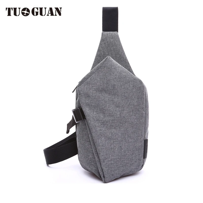 

TUGUAN New Men's Chest Bag Wear-resistant Breathable Casual Fashion Crossbody Bags for Women Shoulder Bag