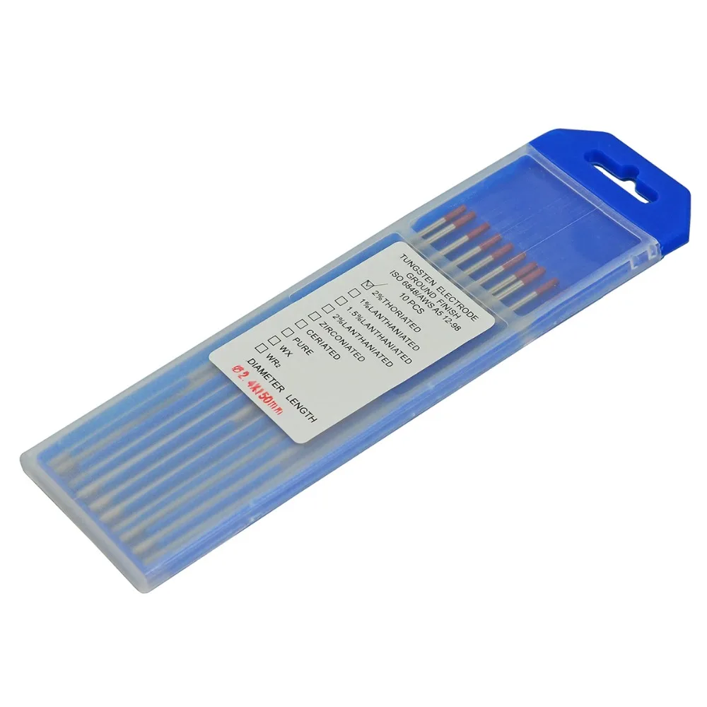 High Quality 2 Thoriated Tungsten Wolfram Electrode WT20 Red TIG