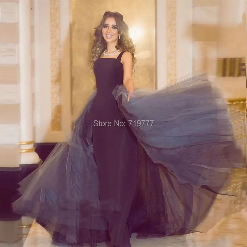 Lebanon-Formal-Evening-Party-Dress-Black-Straight-Prom-Dresses-Detachable-Gray-Long-Train-Robe-De-Soiree (2)