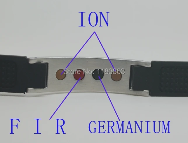 2 шт W тест Видео мощность Ionics умный здоровый стильный браслет 2000 ионная полоса Баланс Черный энергетический браслет F. I. R био браслет