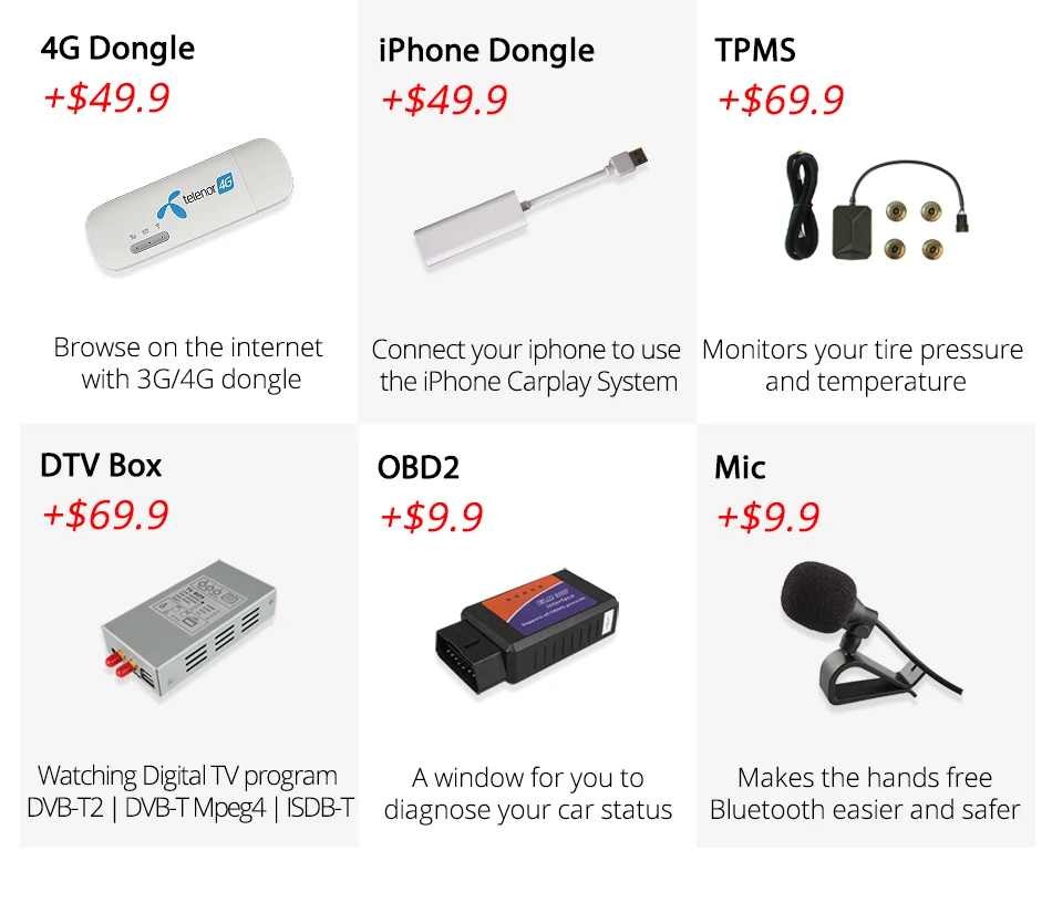 Perfect Ownice K2 2Din 10.1 inch HD android octa 8 core 2 Din Universal car radio stereo DVD Player GPS Navigation TPMS 4G Carplay 36