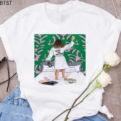 Мода Панк принцесса принт Карл футболка Женская Лето 2019 Мода иллюстрация Harajuku короткий рукав девушка повседневные женские Т-образные Топы