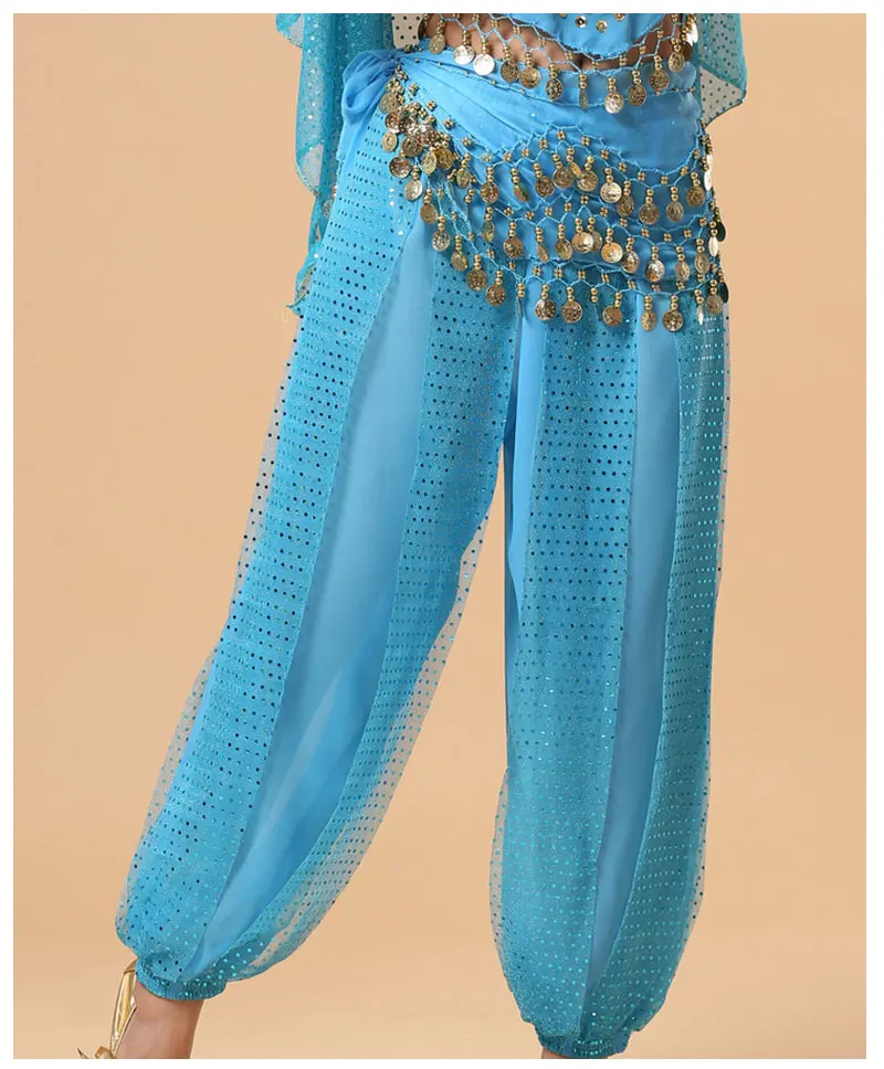 Леггинсы для танцев шаровары индийский танец Vientre женская одежда тренировочные брюки для танца живота