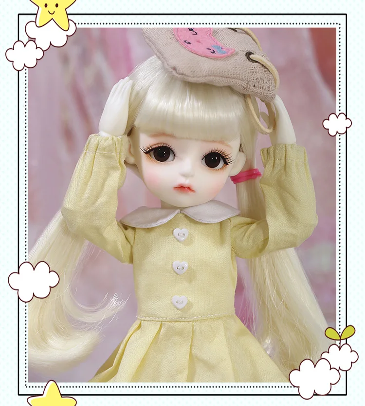 Linachouchou ангельская Мелисса 1/6 костюм полный набор BJD SD кукла девочка мальчик подарок