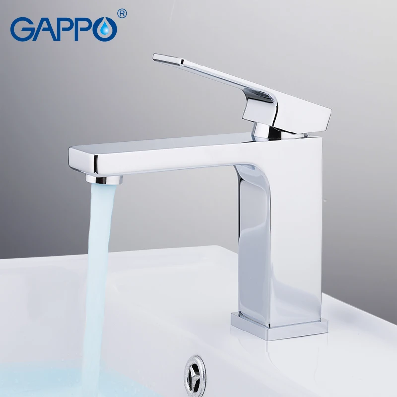 Us 111 96 Gappo Basin Faucets Water Mixer Tap Bathroom Sink Faucet Waterfall Brass Chrome Bathroom Taps Torneira Do Banheiro In Basin Faucets From