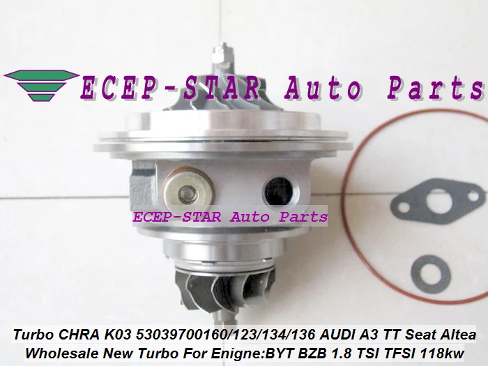 TURBO Cartridge CHRA K03 53039700160 53039880160 For Audi A3 8P PA 2003- (2)
