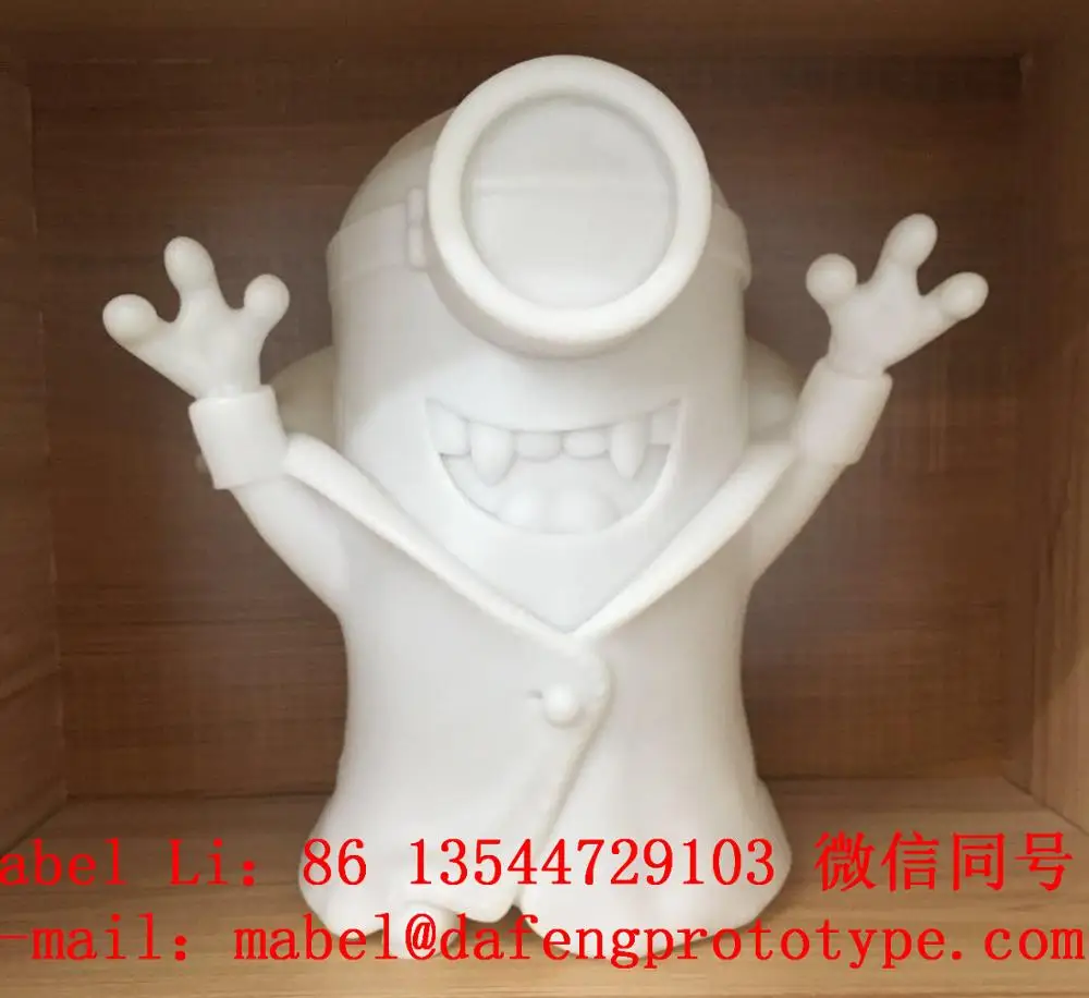 

3-D Printing and Processing Handplate Model Small Batch Duplicate Model Production Model Painting and Coloring Plastic Resin