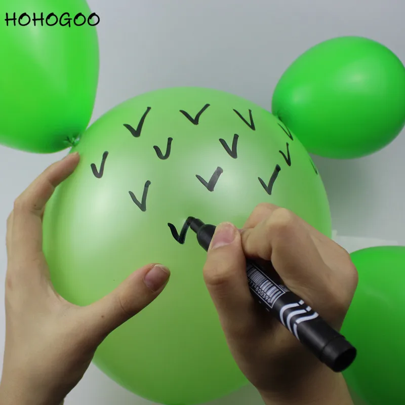 HOHOGOO 6 шт./компл. 12 дюймов DIY Кактус воздушный шар латексный Гавайский тропический