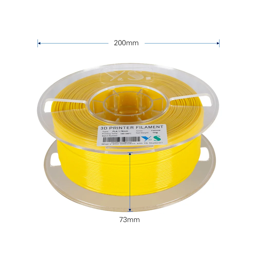 YouSu PLA/PETG Филамент 1,75 мм высокая прочность мерная точность без засорения нитей печатная консmables для 3D принтеров