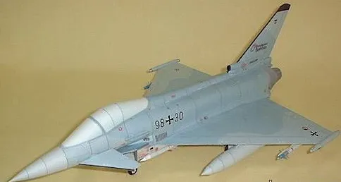 

[p.model] EF-2000 Phantom Fighter - 3D Paper Model DIY