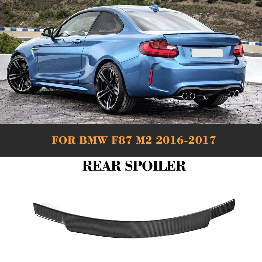 

Carbon Fiber Rear Trunk Boot Spoiler Lip Wing for BMW F87 M2 F22 2016 2017 M2 220i 228i 228i Custom Spoiler M Style
