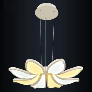 

Lotus throne flagship LED acrylic petal shaped sunflower living room high-end suction ceiling can be changed Pendant lamp lo8122