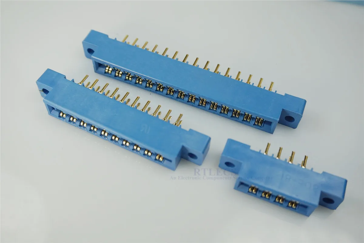 10 шт фланец 805 карты Разъем 3,96 мм Шаг 8 12 16 20 24 30 36-44 56 72 Pin PCB золото прорезь для пальца припоя плата погружения