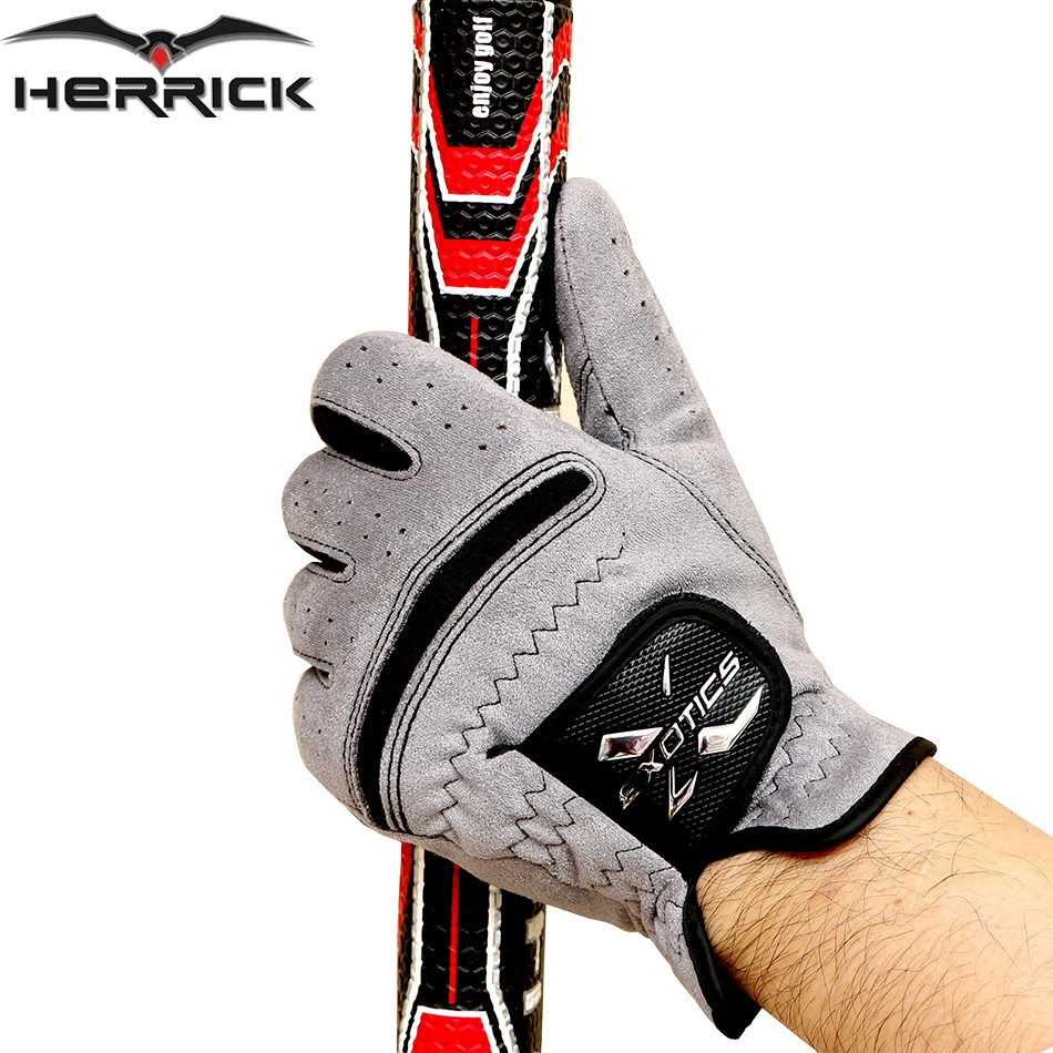  Golf glove left hand soft microfiber cloth suctio...