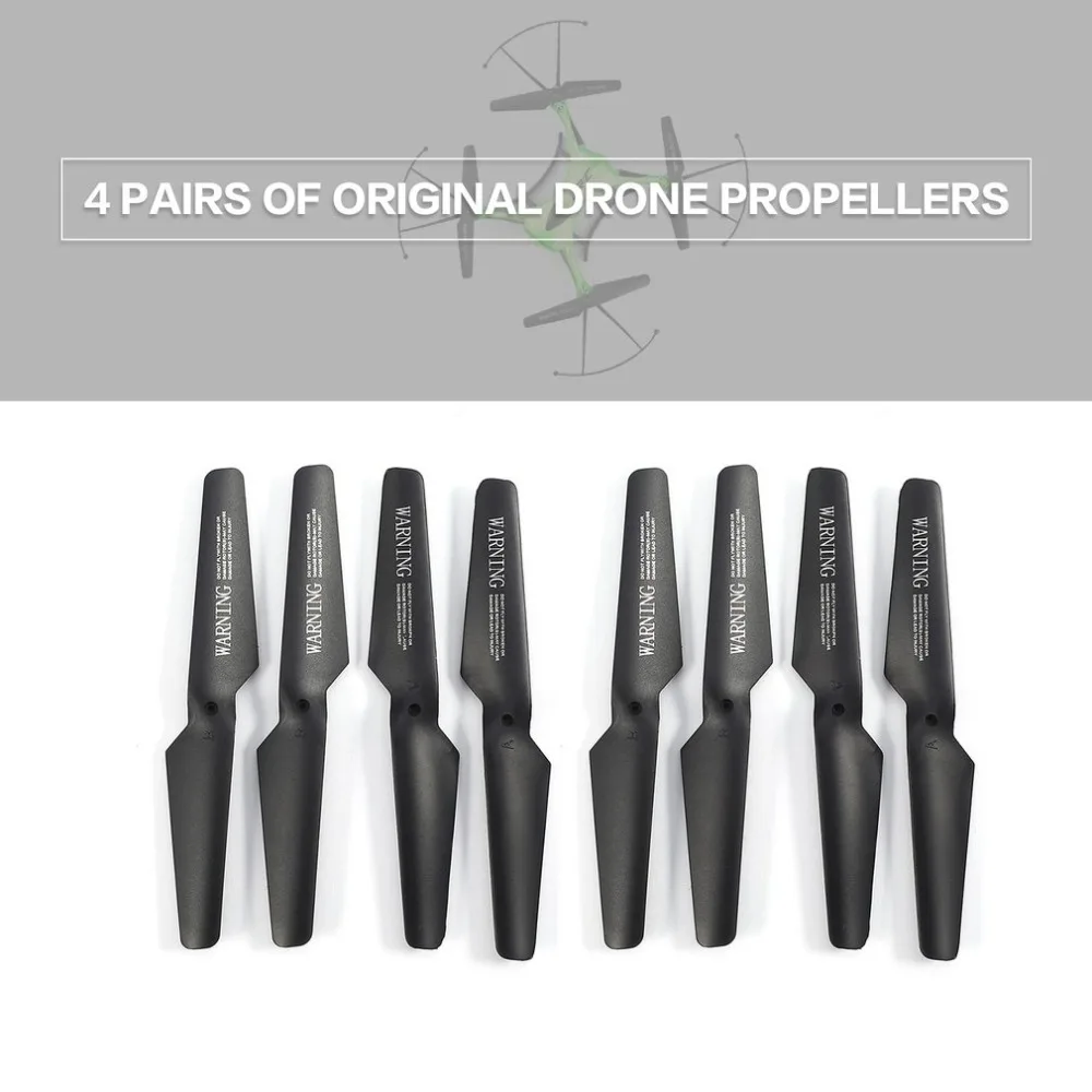 4 пары оригинальные мини Drone винтов Запчасти Портативный CW/CCW дроны Пропеллер Совместимость с JJR/C H31 набор t6 Радиоуправляемый квадрокоптер