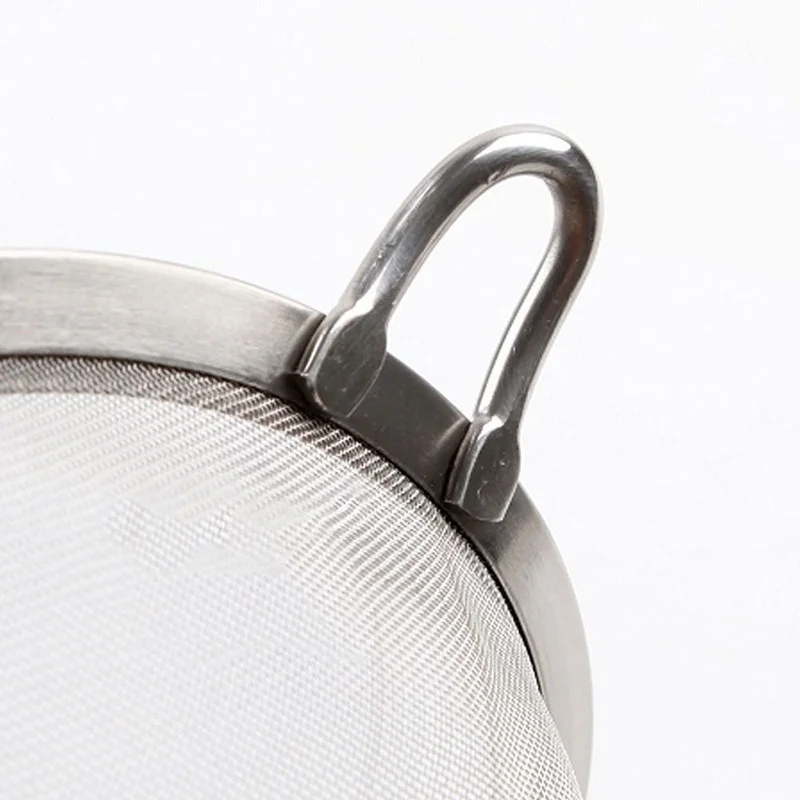 Stainless Steel Fine Mesh Wire Flour Sifter Tea Sieve Strainer Accessiories