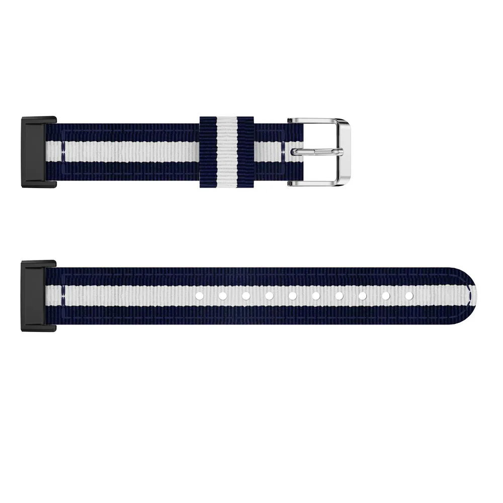 Плетеная холщовая ткань ремешок для Fitbit charge 3 Band Замена стабильный ремешок для charge3 браслет умный браслет Wirst