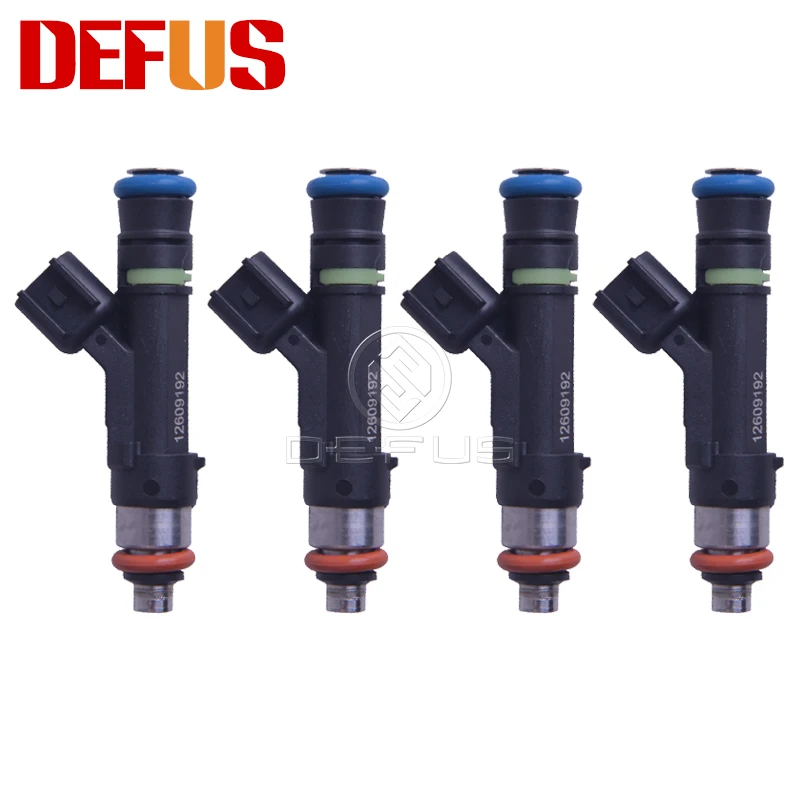 DEFUS 4X Bico Fuel Injector Nozzle 12609192 For Marine 4.3L 5.0L 5.7L 6.2L For MerCruiser & Volvo Penta 5.7L MPI 0280158165 NEW