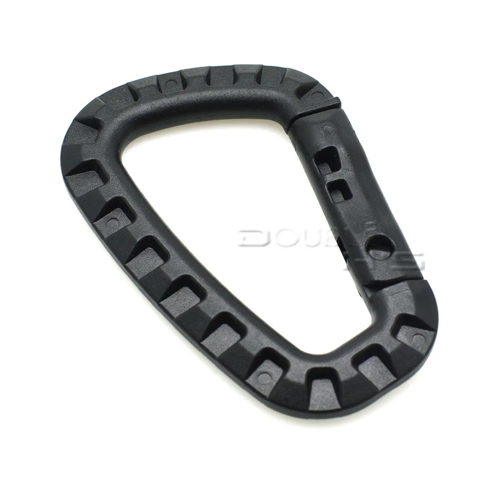 Carabiner Snap Hanging Hook D-Ring Strong Tactical EDC CL Tac Link W1Q2 
