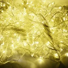 Разноцветный 100 м 800 светодиодный Светодиодный Сказочный светящаяся гирлянда Рождественское украшение, наружные вечерние Свадебные огни