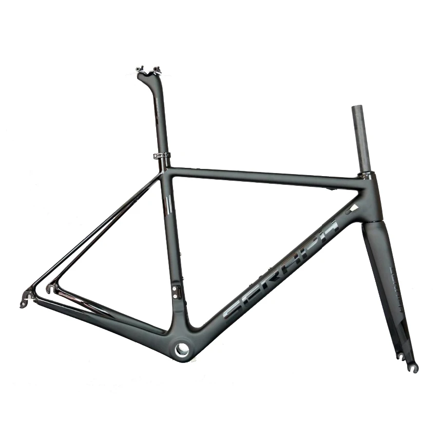 Seraph Black Golssy BSA углеродистая рама для дорожного велосипеда FM066 Toray T1000 принимаем