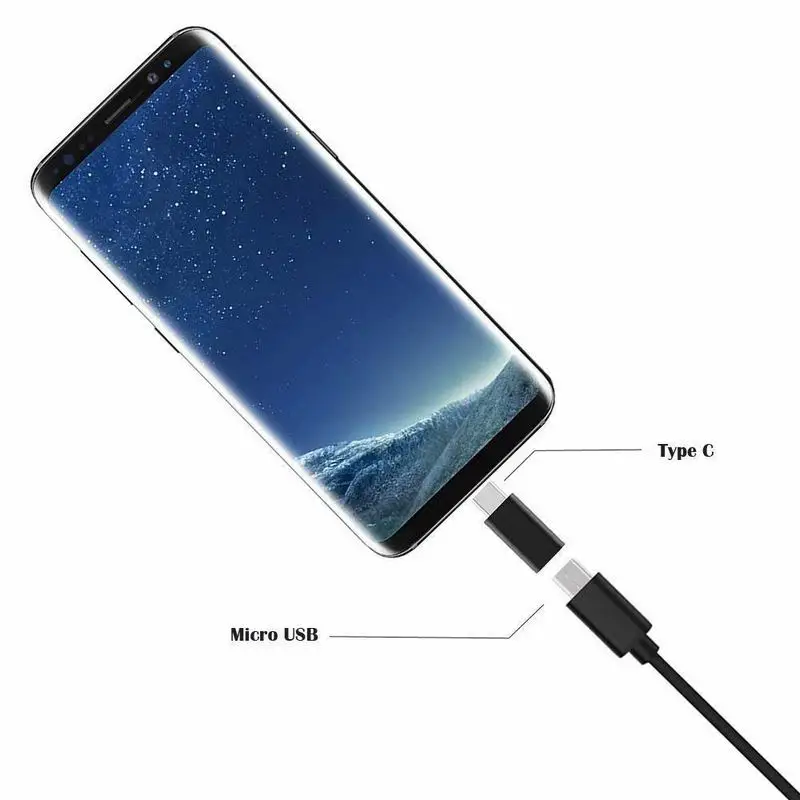 Hsmeilleur-3PCS-Type-C-Adapter-Micro-USB-to-USB-C-Adaptor-For-Samsung-S8-S9-Plus-Note-8-MacBook-Pro-LG-G6-Data-Syncing-Charging (4)