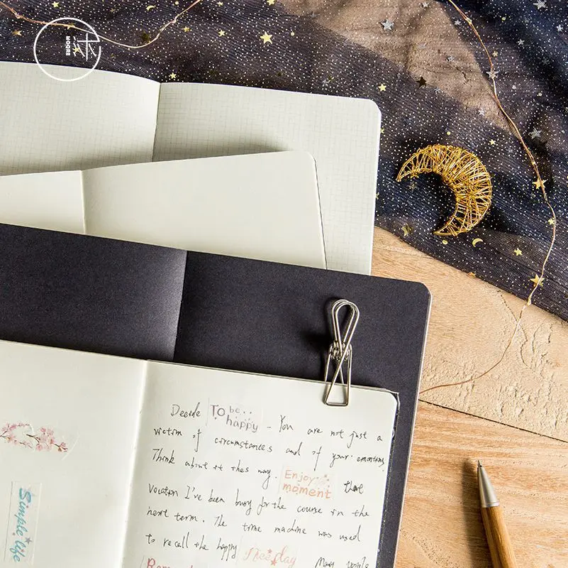 

TUNACOCO 160pages Cute Notebook Star Diary Book Planner Schedule Notebook for BUJO School Office Supplies bz1710095