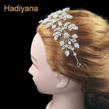 Диадемы и короны HADIYANA новые винтажные Роскошные головные уборы темперамент для девочек мода женский головной убор с листьями BC4412 Sombreros