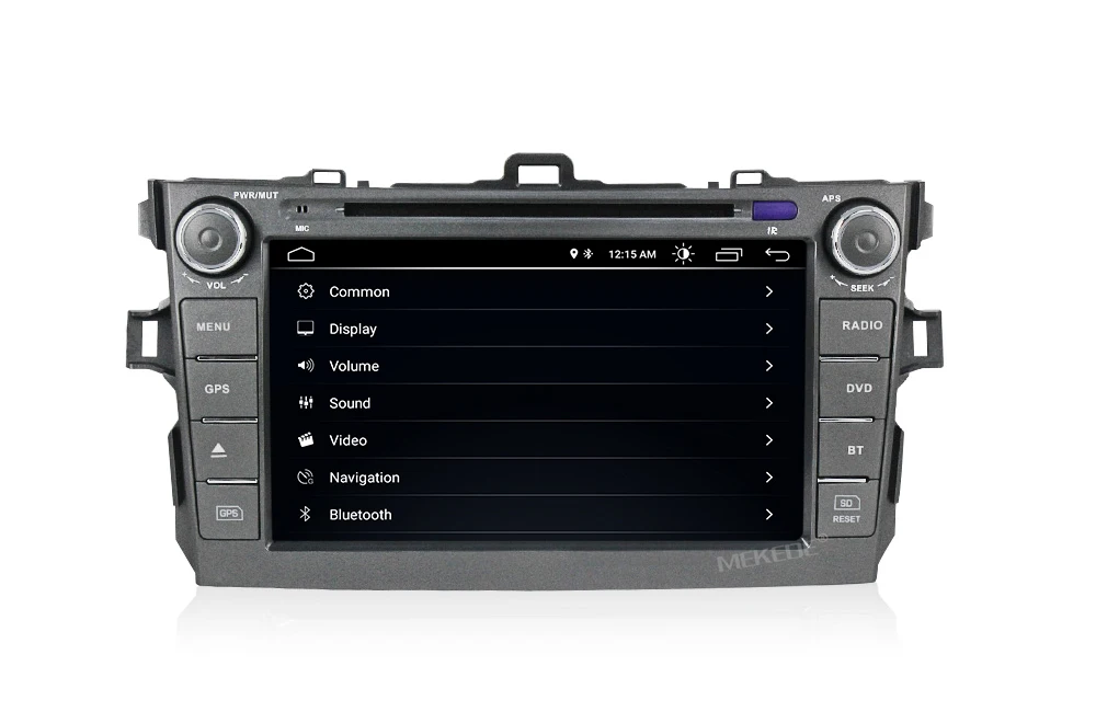 Sale HD1080 8inch 2din android 8.1 system Car stereo head unit navigation GPS NAVI DVD player fit for toyota corolla 2007-2011 16
