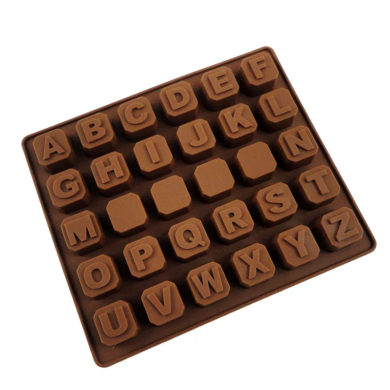 Napravi Rs Lettres Pudding Silicone Bakeware Moule Moule A Cake Lettre De Moule En Silicone Alphabet Diy Biscuit Moule Ustensiles De Cuisson Pour Gateau Cookie Moules A Bonbons Et Chocolat Moules A Patisserie