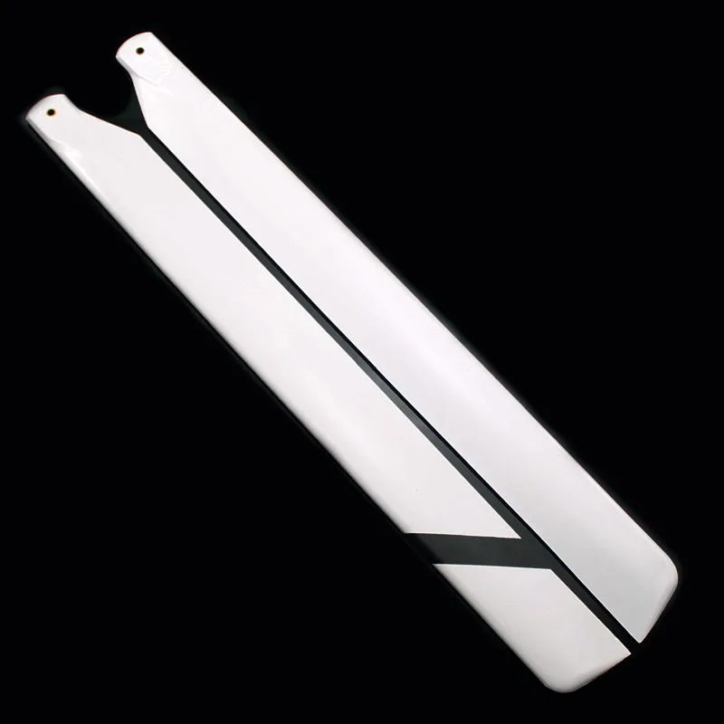 2 Paires Lames Rotor Principal 325mm Fibre Verre Hélicoptère RC