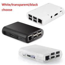 3 цвета на выбор, пластиковый корпус для pi2B pi3B pi3B+ Raspberry Pi 3, чехол, корпус, внешний совместимый