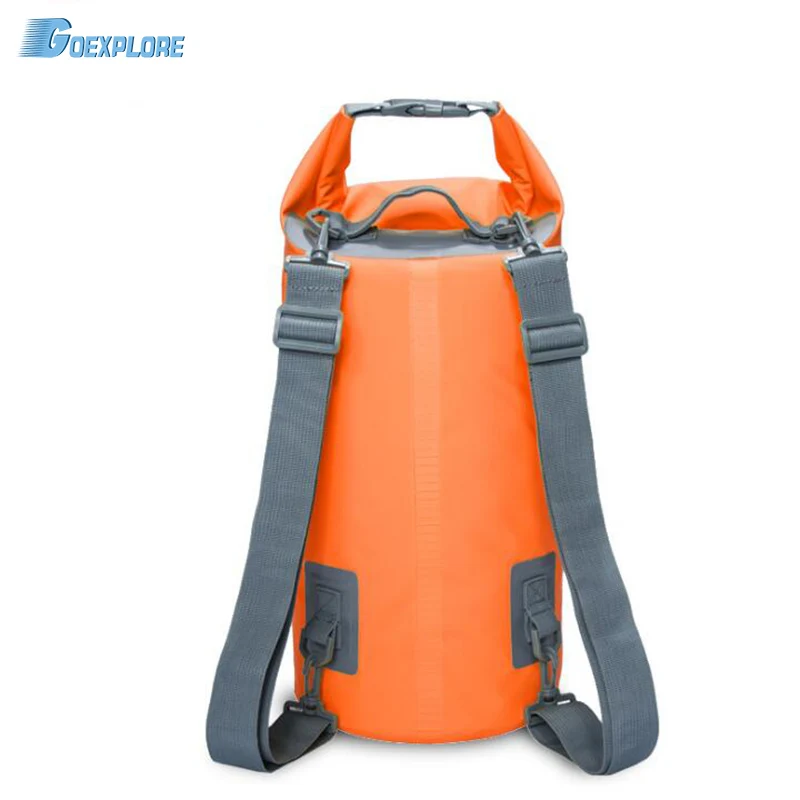 Goexplore 15L 20L открытый плавательный Водонепроницаемый мешок Кемпинг рафтинг Хранения Сухой сумка с регулируемым ремешком крючок надувной рюкзак