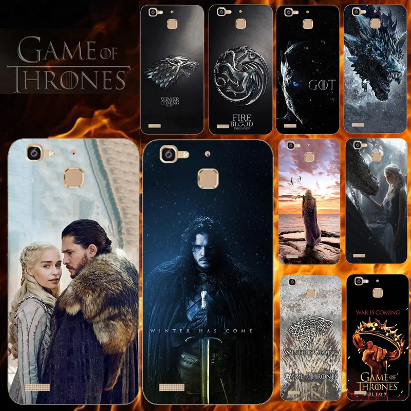 

Cover Case for Huawei Enjoy 5S GR3 G8 Mini TAG-L23 TAG-L21 TAG L03 L13 L22 L23 Printed Phone Back Cover Game Of Thrones