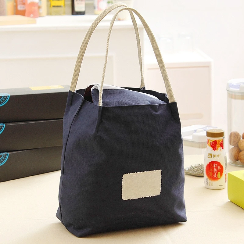 Function Cooler Lunch Bags for Kid Thermal Portable Insulated Lunch Bag Bento Pouches Canvas Food Storage Bags for Women School