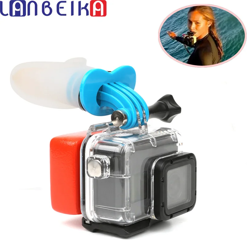 Крепление LANBEIKA для камеры серфинга GoPro Hero 10 9 8 7 Session Xiaomi YI 4K SJCAM SJ6 SJ9 SJ8 DJI OSMO серфинг