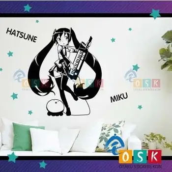 

Hatsune Miku Vinyl Wall Stickers Decal Decor Home Anime Cartoon Car Sticker