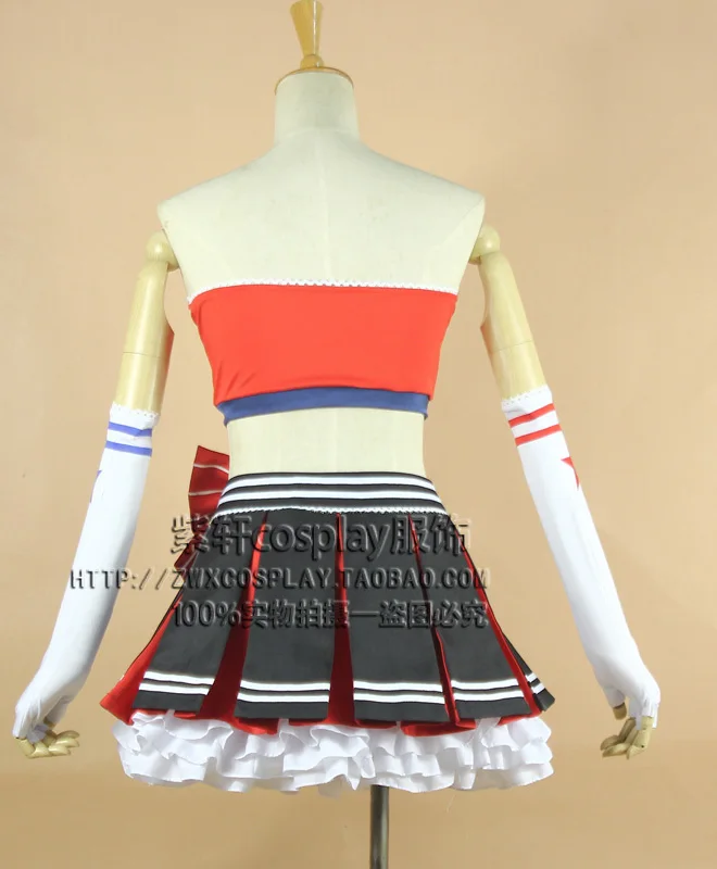 اليابانية أنيمي الحب لايف! المشجع ماكي nishikino تأثيري زي موحد الزي يهتف اللباس