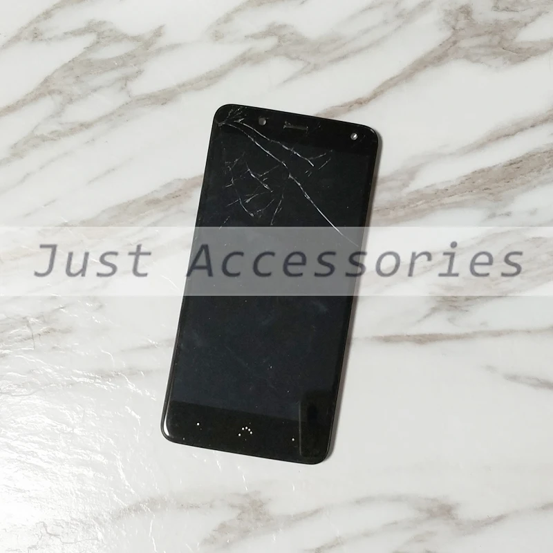 

used LCD Display Screen+ Touch Screen Housing Assembly Replacement For BQ Aquaris U2