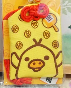 Rilakkuma Omamori традиционный подарок Kawaii удача на удачу аксессуар Omamori - Цвет: 03 Good Fortune