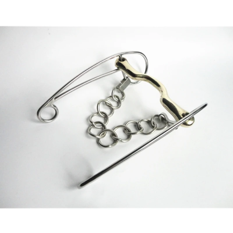5 Inches Stainless Steel Gag Bit , Copper Mouth Bit , Horse equipment (H0922 ) 5 Inches Stainless Steel Gag Bit , Copper Mouth Bit , Horse equipment (H0922 )