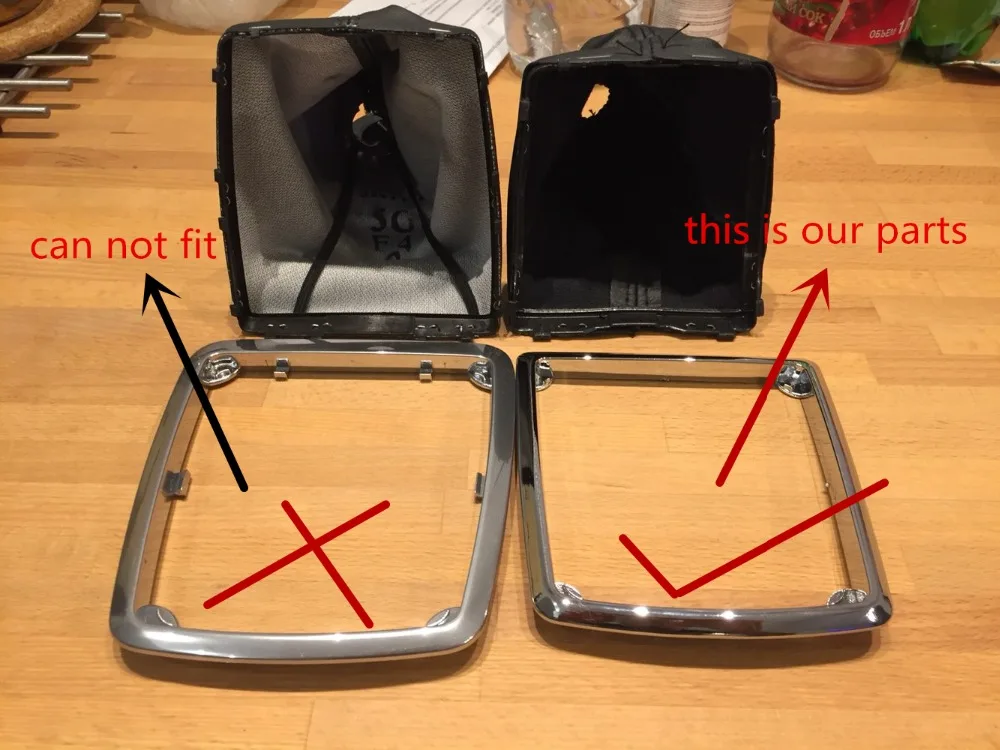 Быстрая доставка автомобильный стиль ручка переключения передач &amp Gaitor кожаный