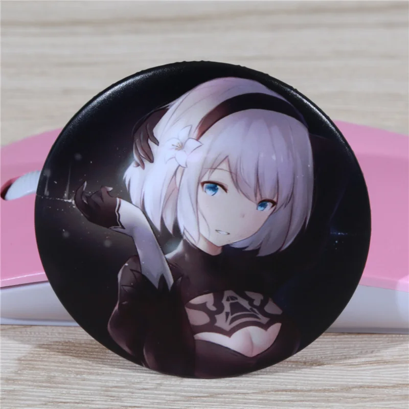 FFFPIN 5 8 см большая русская брошь PC Game YoRHa No 2 Тип B 2B милая девочка NieR игровая булавка