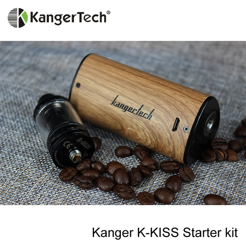 2 шт. комплект Kanger K-KISS 6300 мАч Kkiss Mod встроенный аккумулятор и 4,5 мл Kiss бак с SSOCC катушкой 0,2 Ом катушка