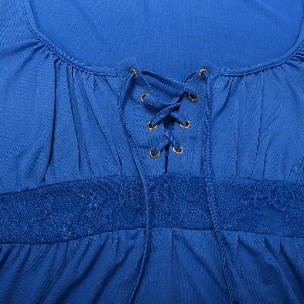 Весенняя и летняя повседневная женская рубашка с длинным рукавом, футболка с открытым плечом и перекрещивающимися бретелями, футболка с v-образным вырезом размера плюс 5XL