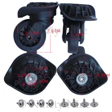 

A-90 Replacement Luggage Wheels,Repair Trolley Suitcase Accessories Travel Luggage wheels for suitcases