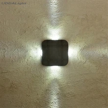 Светодиодный наружный настенный светильник 4 Вт, Уличный настенный светильник, светильник в виде звезды, лампа для коридора, скидка 30